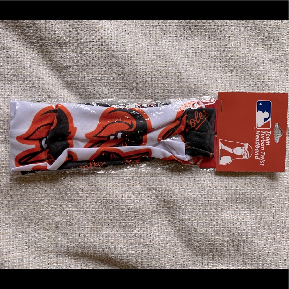 MLB Baltimore Orioles Team Turban Twist Headband